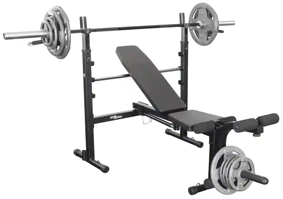 Body-Solid BFOB10B Best Fitness Olympic Bench w/ Leg Developer (New)