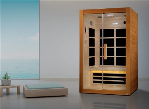 GoldenDesigns DYN-6208-01 Toulouse Ultra Low EMF FAR Infrared Sauna (New)
