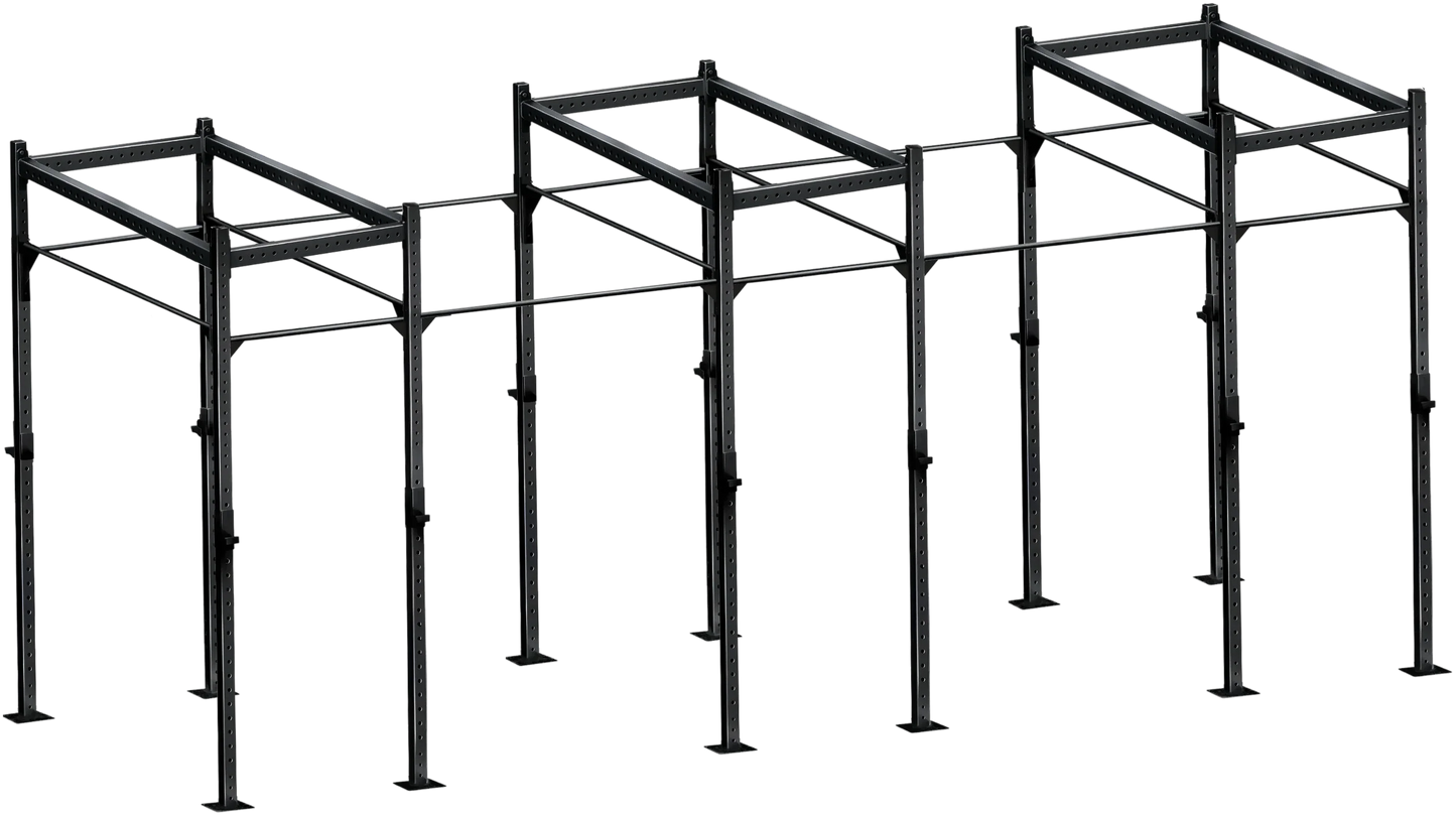 French Fitness Free Standing Rig & Rack System 24 (New)