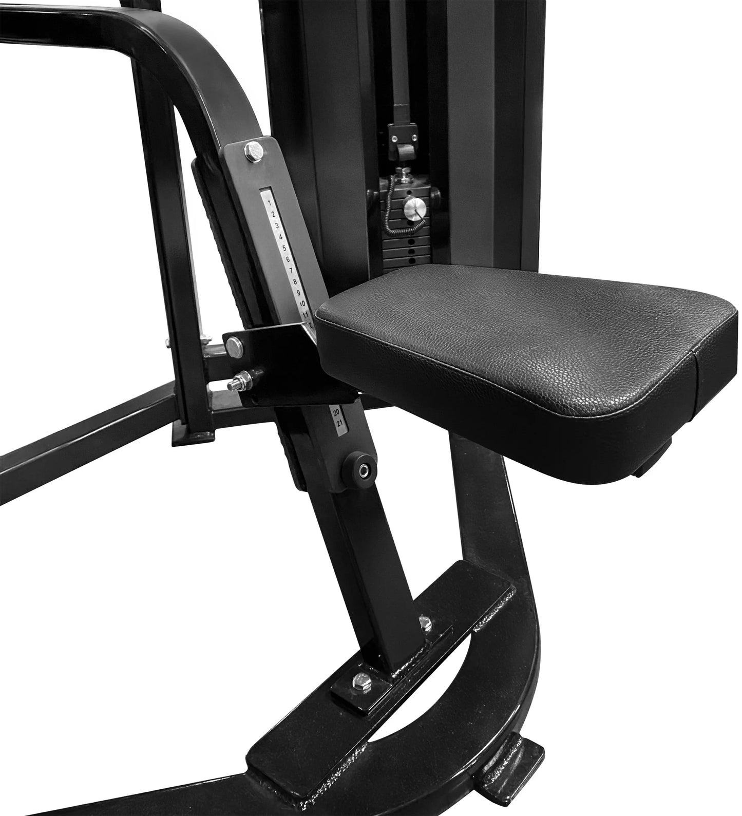 French Fitness FFB Black Dual Stack Biceps Arm Curl (New)