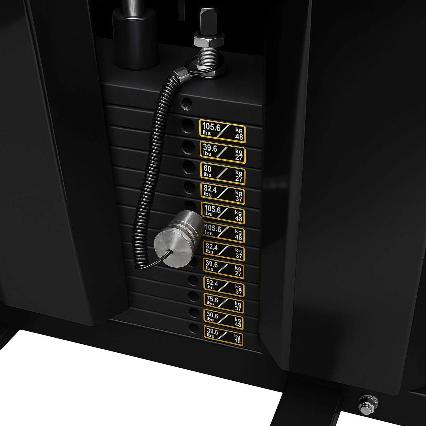 French Fitness FFB Black Dual Stack Chest Press (New)