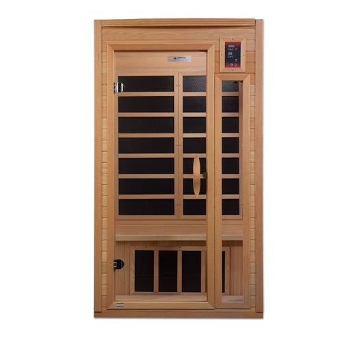 Golden Designs GDI-6106-01 Elite Barcelona Select Elite 1-2 Person Near Zero Far Infrared Sauna (New)