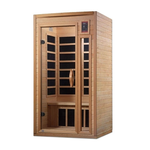 Golden Designs GDI-6106-01 Elite Barcelona Select Elite 1-2 Person Near Zero Far Infrared Sauna (New)