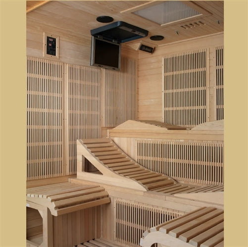 GoldenDesigns GDI-6996-01 Near Zero EMF Far IR Sauna (New)