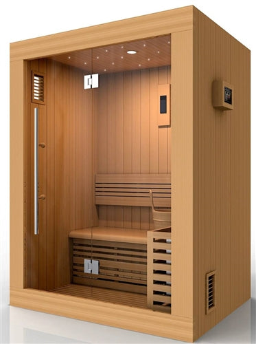 Golden Designs GDI-7289-01 "Sundsvall Edition" Traditional Steam Sauna - Canadian Red Cedar (New)
