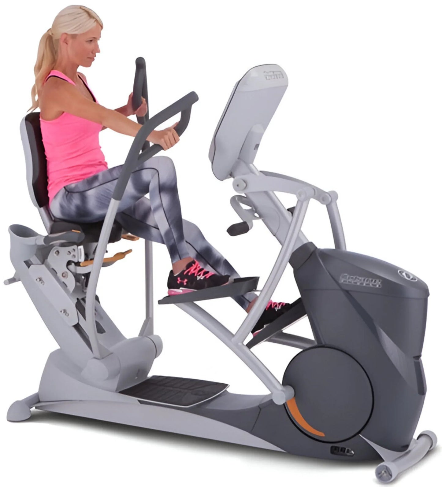 Octane XR6000 Recumbent Seated Elliptical, New Style (Remanufactured)