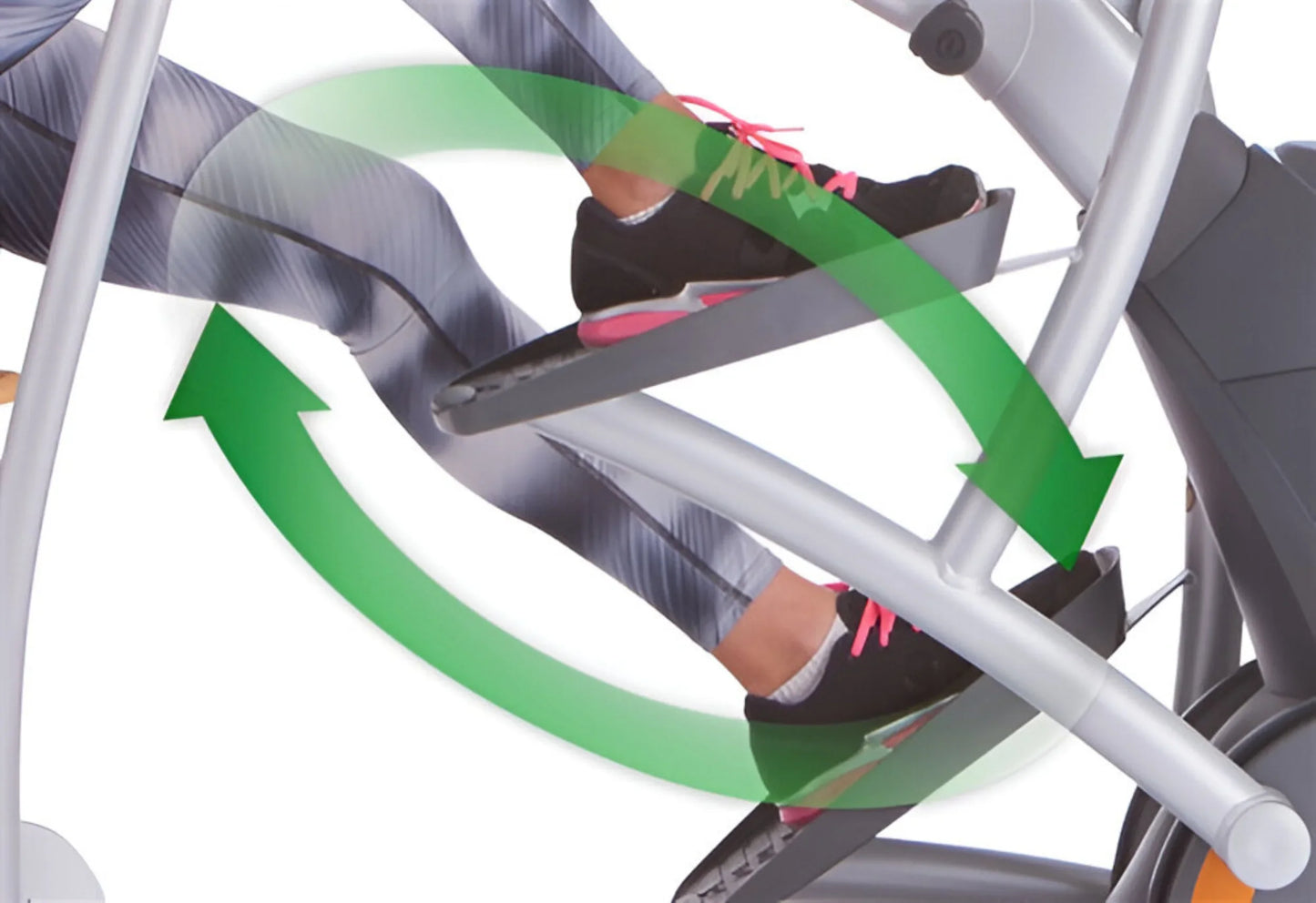 Octane XR6000 Recumbent Seated Elliptical, New Style (Remanufactured)