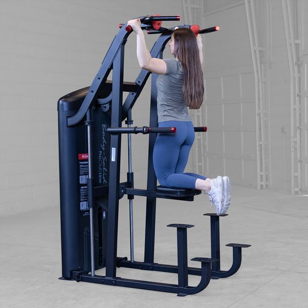 Body Solid S2ACDX Series II Assisted Chin and Dip Machine (New)