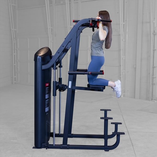 Body Solid S2ACDX Series II Assisted Chin and Dip Machine (New)