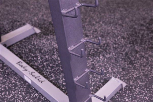 Body-Solid GDR24-NPACK 12 Pairs Neoprene Dumbbells 1-15 lbs w/Rack (New)