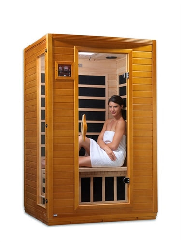 GoldenDesigns DYN-6202-03 Dynamic "Andora" Low EMF Far Infrared Sauna (New)
