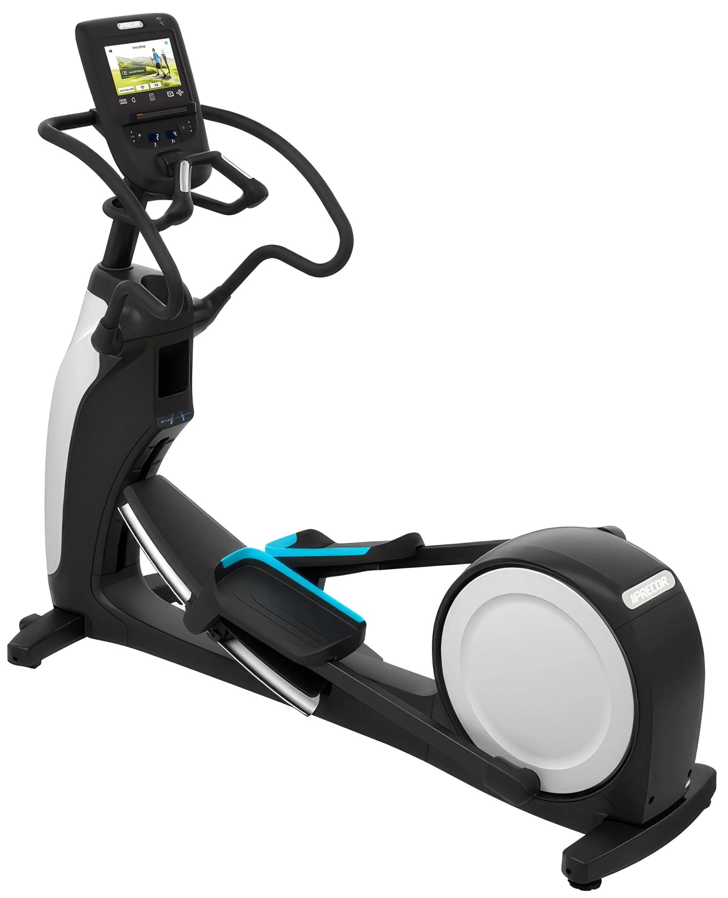 Precor EFX 863 Elliptical w/Converging Crossramp + p62 Console (Remanufactured)