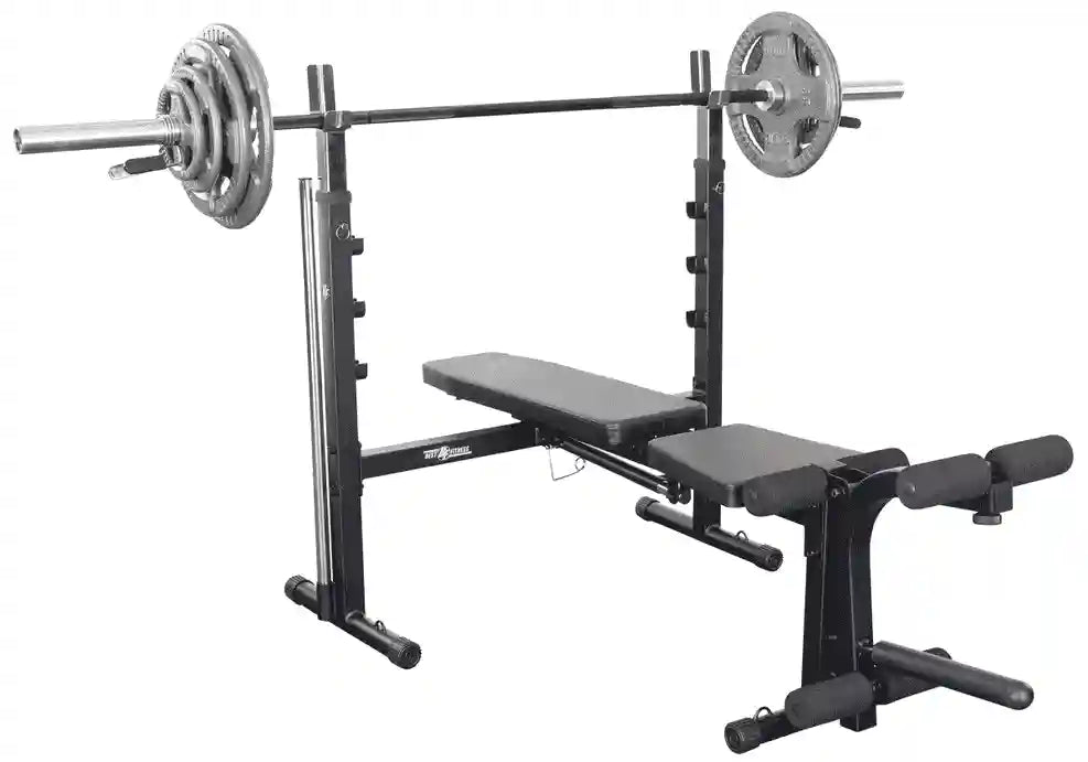 Body-Solid BFOB10B Best Fitness Olympic Bench w/ Leg Developer (New)