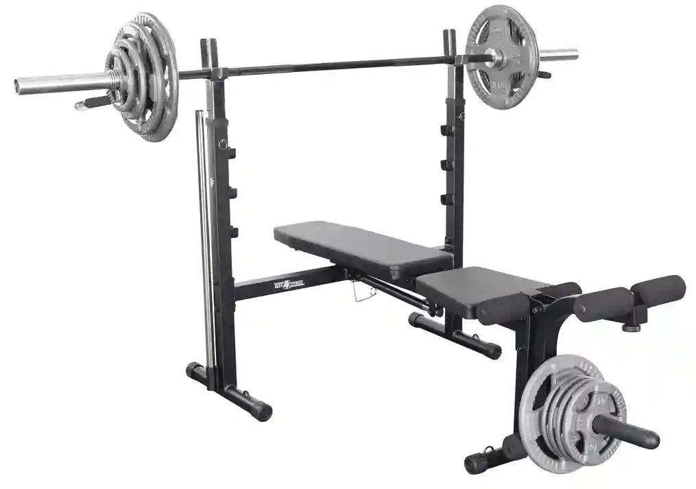 Body-Solid BFOB10B Best Fitness Olympic Bench w/ Leg Developer (New)