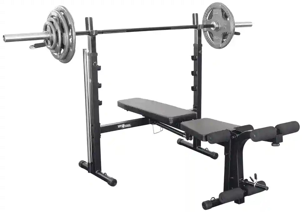 Body-Solid BFOB10B Best Fitness Olympic Bench w/ Leg Developer (New)
