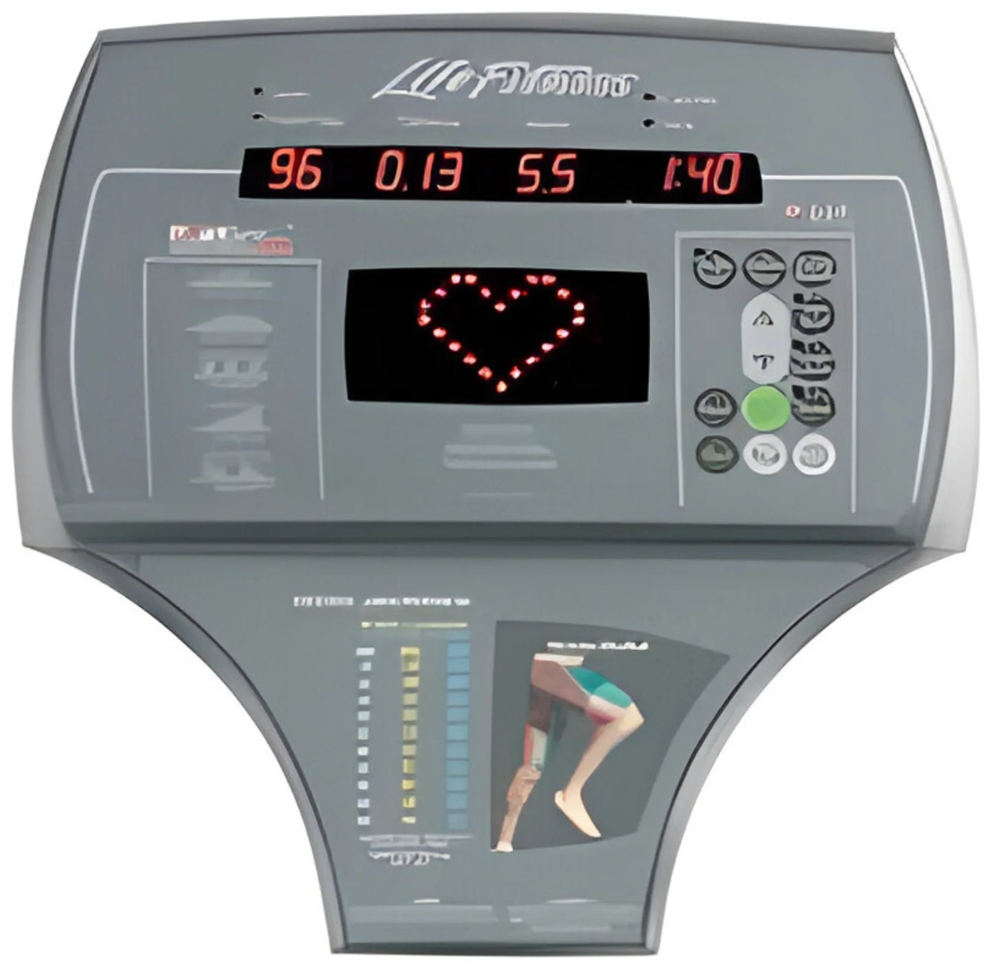 Life Fitness Club Series Recumbent Lifecycle Bike (Remanufactured)