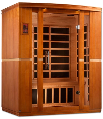 GoldenDesigns DYN-6306-01 Dynamic "Bellagio" Low EMF Far Infrared Sauna (New)