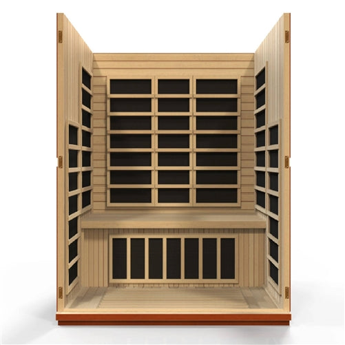 GoldenDesigns DYN-6306-01 Dynamic "Bellagio" Low EMF Far Infrared Sauna (New)