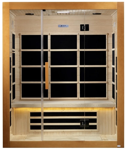 GoldenDesigns DYN-6308-01 Marseille Ultra Low EMF FAR Infrared Sauna (New)
