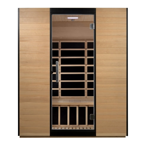 GoldenDesigns DYN-6326-01 Valencia 3 Person Ultra Low EMF FAR Infrared Sauna (New)