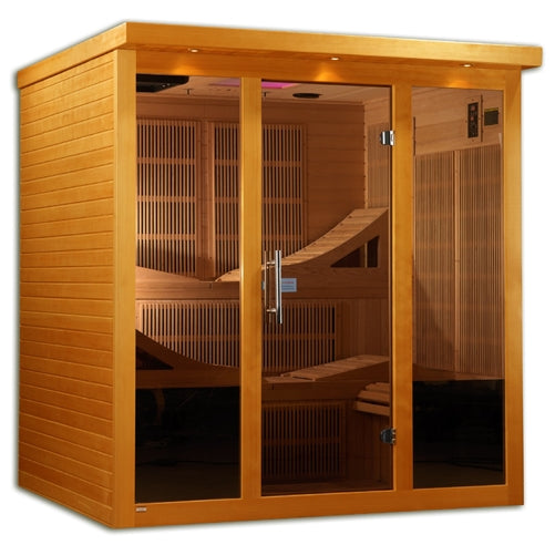 GoldenDesigns DYN-6996-01 Near Zero EMF Far Infrared Sauna (New)