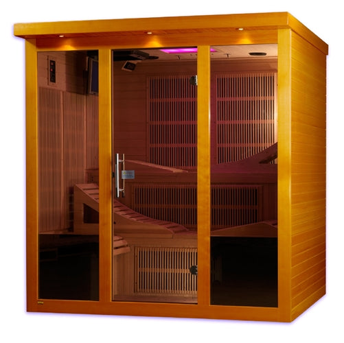 GoldenDesigns DYN-6996-01 Near Zero EMF Far Infrared Sauna (New)