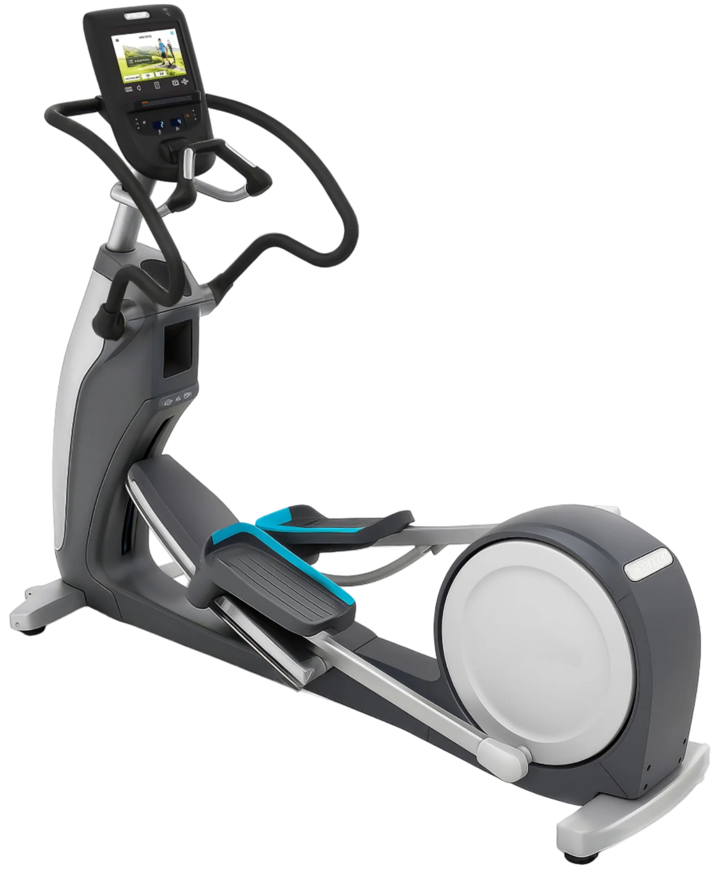 Precor EFX 863 Elliptical w/Converging Crossramp + p62 Console (Remanufactured)