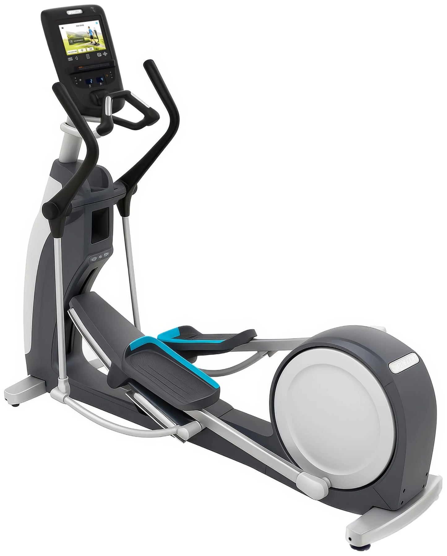 Precor EFX 865 Elliptical w/Converging Crossramp + p62 Console (Remanufactured)