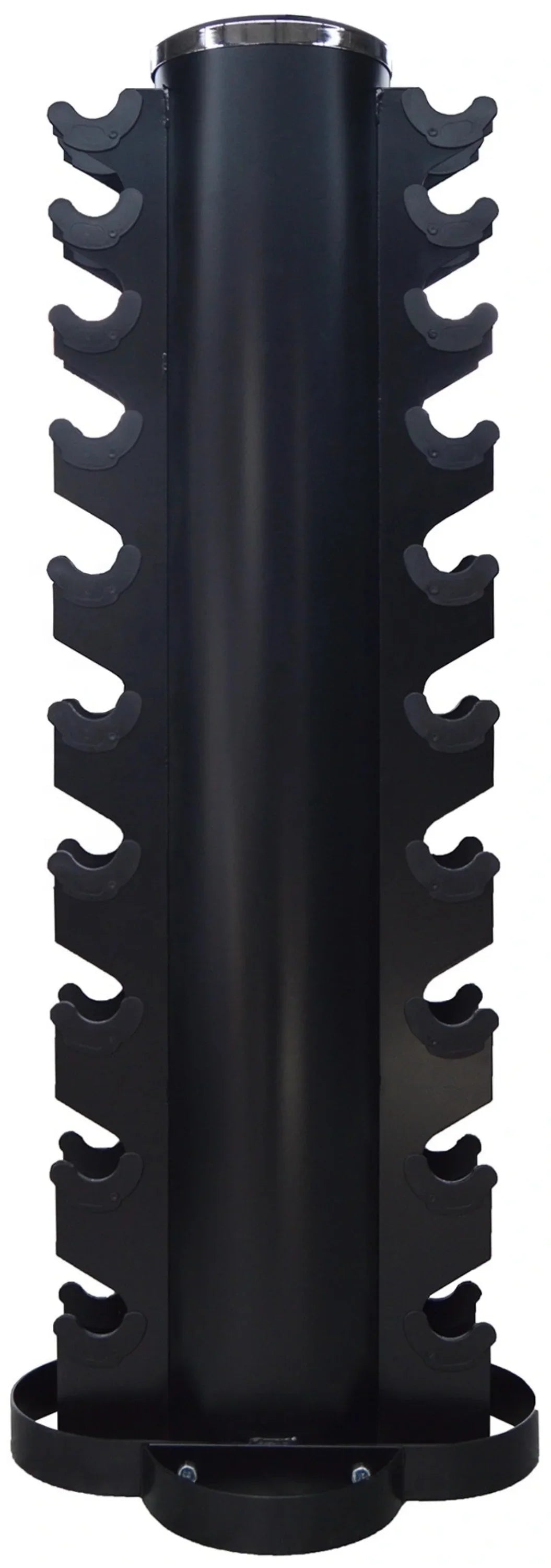French Fitness 10 Pair Vertical Dumbbell Rack (New)