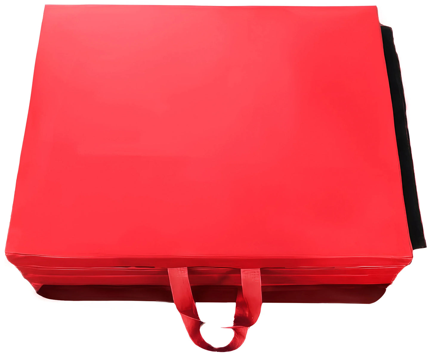 French Fitness 8' x 4' x 2" Crash Mats - 3-Fold 4-Section Folding Gymnastics Mat (New)
