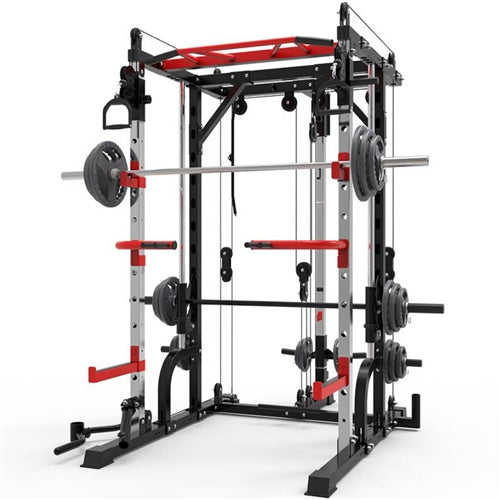 French Fitness FSR10 Multi Cable Functional Smith Rack Machine (New)