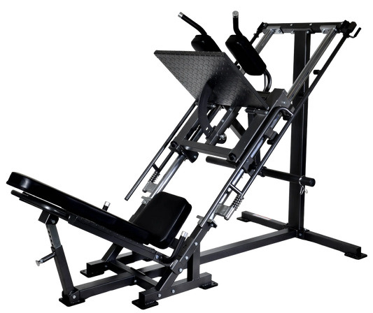 French Fitness P/L Hack Squat Leg Press Combo