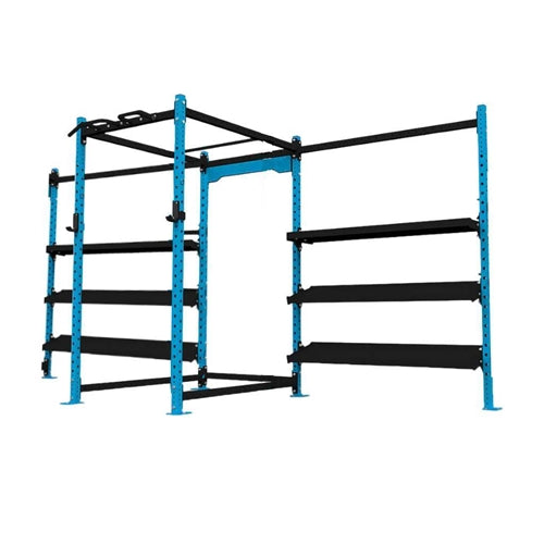 French Fitness Rig & Rack R30-DSPR Monster Dual Storage Power Rack (New)