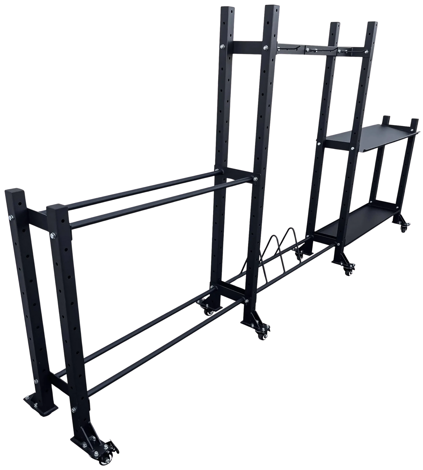 French Fitness 3 section Multi Tier Storage Rack System (New)