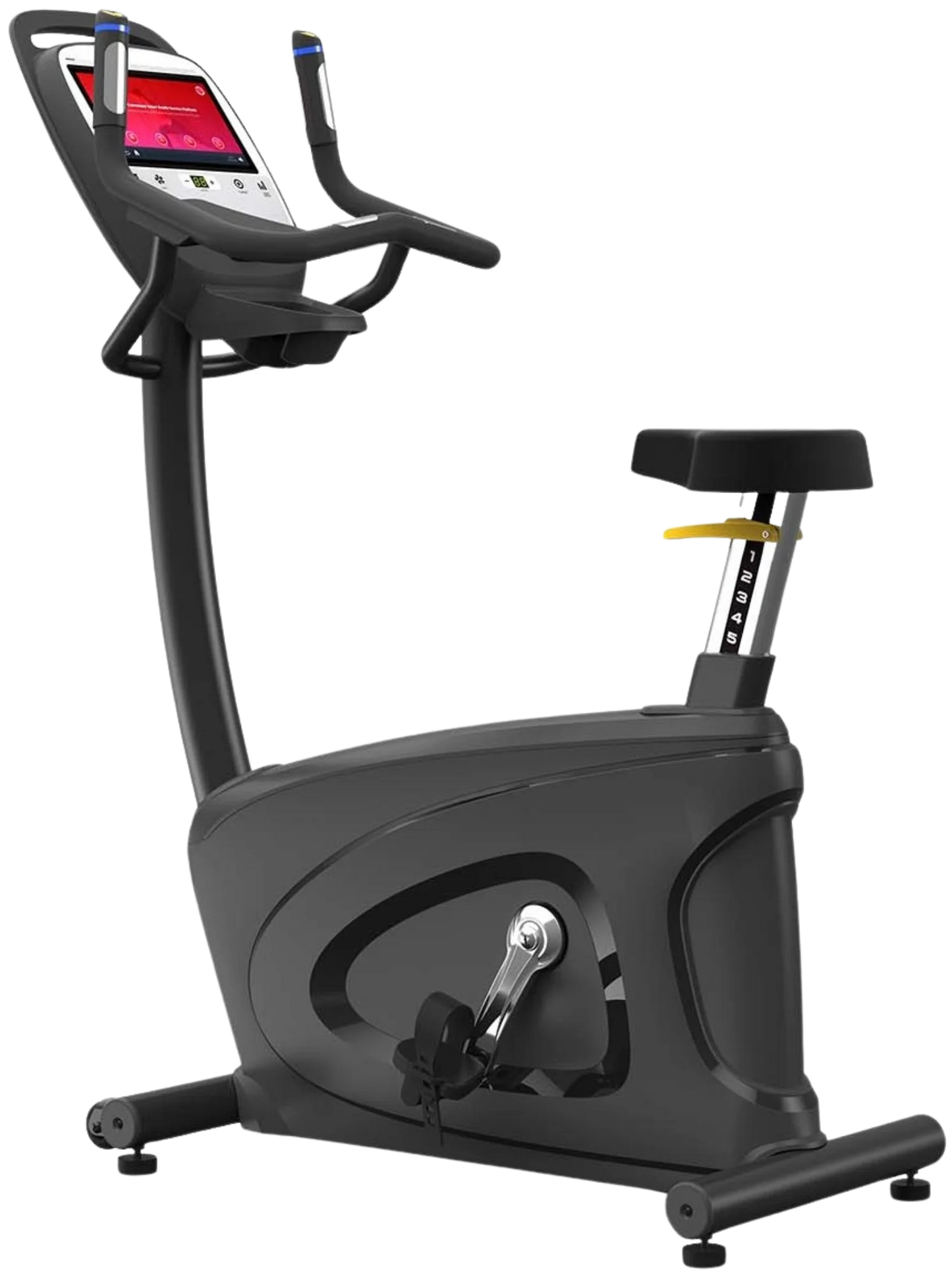 French Fitness UB420T Commercial Upright Bike w/10" Touch Console (New)