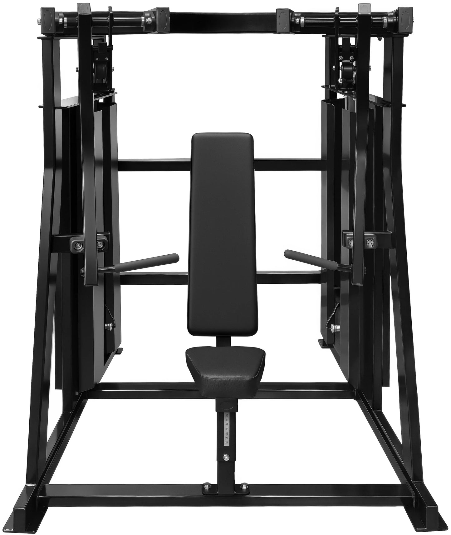 French Fitness FFB Black Dual Stack Chest Press (New)