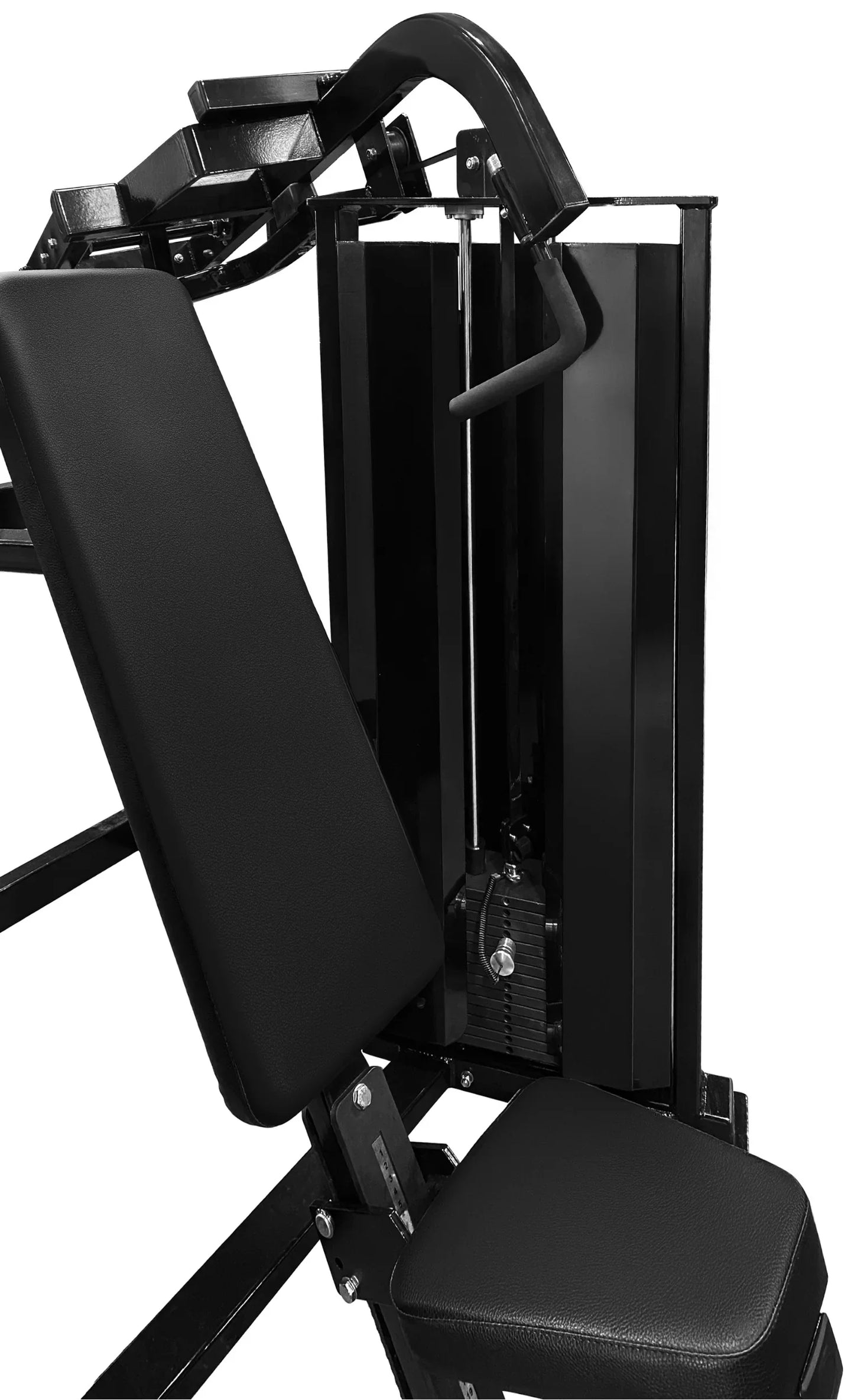 French Fitness FFB Black Dual Stack Shoulder Press (New)