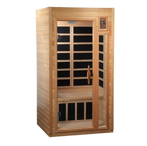 Golden Designs GDI-6106-01 Elite Barcelona Select Elite 1-2 Person Near Zero Far Infrared Sauna (New)