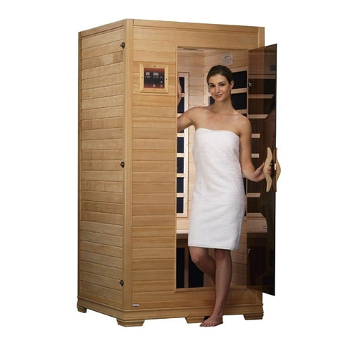Golden Designs GDI-6109-01 Elite Studio Elite 1-2 Person Near Zero Far Infrared Sauna (New)