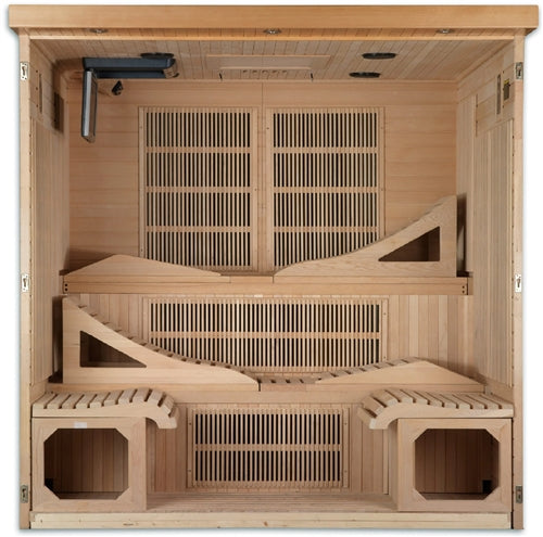 GoldenDesigns GDI-6996-01 Near Zero EMF Far IR Sauna (New)