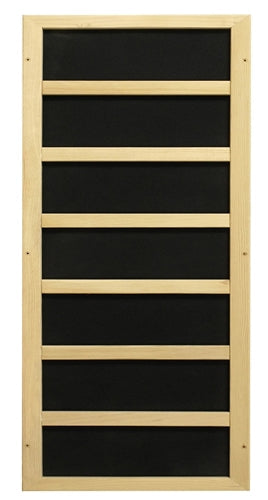 GoldenDesigns GDI-8020-02 2-Person Full Spectrum PureTech Near Zero EMF FAR Infrared Sauna with Himalayan Salt Bar (New)