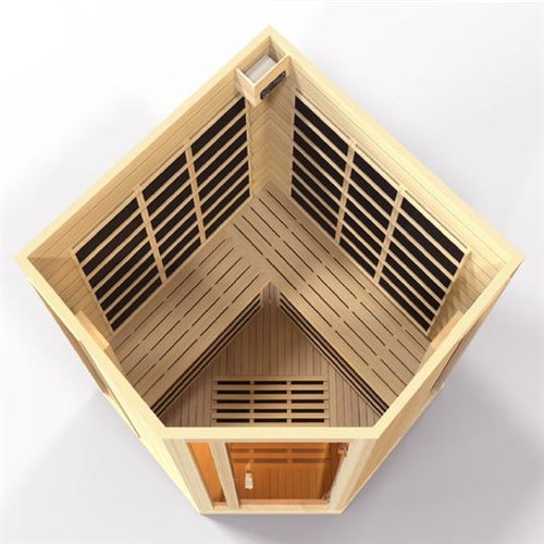 GoldenDesigns GDI-8065-01 Near Zero EMF Far IR Sauna (New)