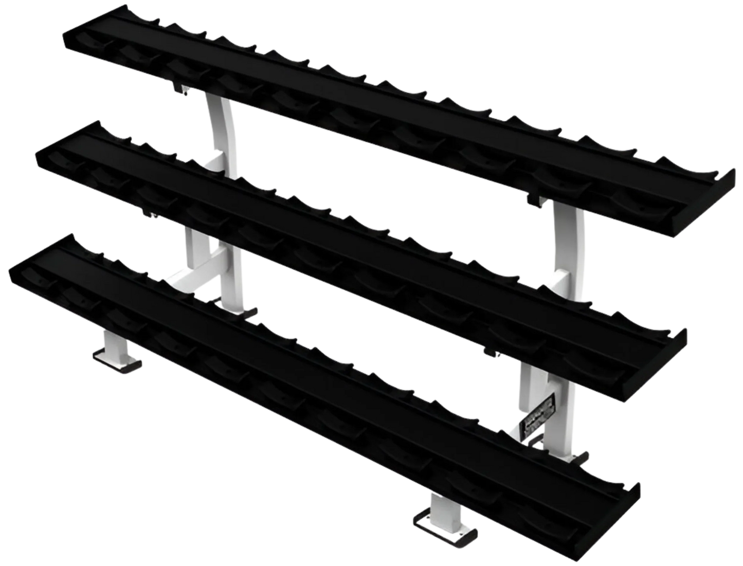 Hammer Strength 3 Tier Dumbbell Rack (Remanufactured)
