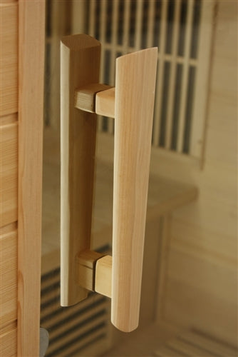 GoldenDesigns MX-K206-01-ZF CED Canadian Red Cedar Maxxus "Cholet Edition" 2 Person Near Zero EMF FAR Infrared Sauna (New)
