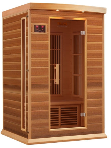 GoldenDesigns MX-K206-01 Red Cedar LEMF Maxxus Far IR Sauna (New)