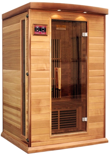 GoldenDesigns MX-K206-01 Red Cedar LEMF Maxxus Far IR Sauna (New)