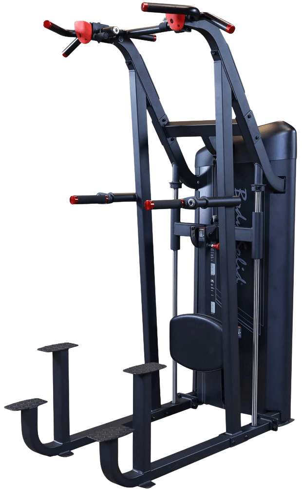 Body Solid S2ACDX Series II Assisted Chin and Dip Machine (New)