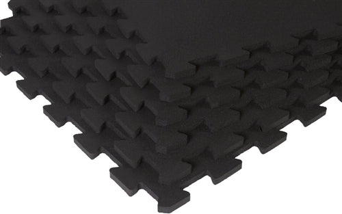 SuperMats SuperLock Heavy Duty Weightlifting Mat - Set of 4 (New)