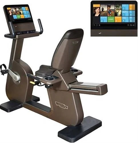 Technogym Artis Recline Recumbent Bike w/Unity 3.0 Console (Remanufactured)