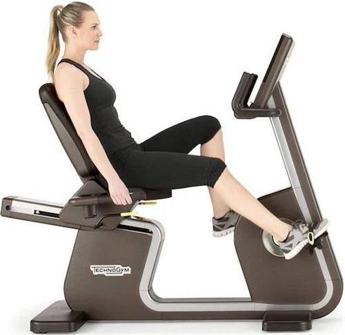 Technogym Artis Recline Recumbent Bike w/Unity 3.0 Console (Remanufactured)